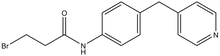 3-Bromo-N-(4-pyridin-4-ylmethyl-phenyl)-propionamide 500mg