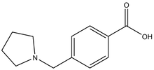 4-Pyrrolidin-1-ylmethyl-benzoic acid 500mg