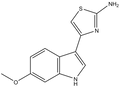 4-(6-Methoxy-1H-indol-3-yl)-thiazol-2-ylamine 500mg