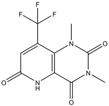 1,3-Dimethyl-8-(trifluoromethyl)-1,5-dihydropyrido[3,2-d]pyrimidine-2,4,6(3H)-trione 500mg