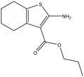 Propyl 2-amino-4,5,6,7-tetrahydro-1-benzothiophene-3-carboxylate, 500mg