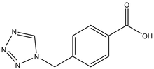4-Tetrazol-1-ylmethyl-benzoic acid 500mg