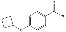 4-(Thietan-3-yloxy)benzoic acid 500mg