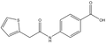 4-(2-Thiophen-2-yl-acetylamino)-benzoic acid 500mg