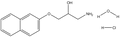 1-Amino-3-(naphthalen-2-yloxy)-propan-2-ol hydrochloride hydrate 500mg