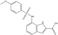 7-{[(4-Methoxyphenyl)sulfonyl]amino}-1H-indole-2-carboxylic acid 1g