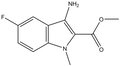 Methyl 3-amino-5-fluoro-1-methyl-1H-indole-2-carboxylate 500mg