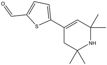 5-(2,2,6,6-Tetramethyl-1,2,3,6-tetrahydro-pyridin-4-yl)-thiophene-2-carbaldehyde 500mg