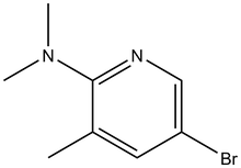 5-Bromo-N,N,3-trimethyl-2-pyridinamine 500mg