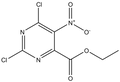 Ethyl 2,6-dichloro-5-nitropyrimidine-4-carboxylate 1g