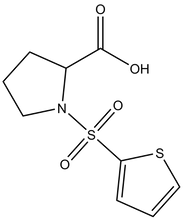 1-(Thiophene-2-sulfonyl)-pyrrolidine-2-carboxylic acid 500mg