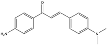 (2E)-1-(4-Aminophenyl)-3-[4-(dimethylamino)phenyl] prop-2-en-1-one 500mg