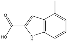 4-Methyl-1H-indole-2-carboxylic acid, 500mg