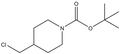 tert-Butyl 4-(chloromethyl)tetrahydro-1(2H)-pyridinecarboxylate 500mg