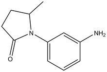 1-(3-Aminophenyl)-5-methylpyrrolidin-2-one 500mg