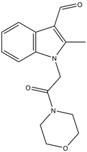 2-Methyl-1-(2-morpholin-4-yl-2-oxo-ethyl)-1H-indole-3-carbaldehyde 500mg