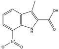 3-Methyl-7-nitro-1H-indole-2-carboxylic acid 500mg
