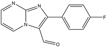2-(4-Fluoro-phenyl)-imidazo[1,2-a]pyrimidine-3-carbaldehyde 500mg