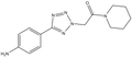 2-[5-(4-Amino-phenyl)-tetrazol-2-yl]-1-piperidin-1-yl-ethanone, 500mg