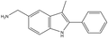 C-(3-Methyl-2-phenyl-1H-indol-5-yl)-methylamine, 500mg
