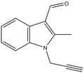 2-Methyl-1-prop-2-ynyl-1H-indole-3-carbaldehyde, 500mg