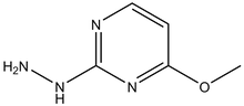 2-Hydrazino-4-methoxypyrimidine, 500mg