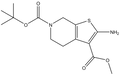 6-(tert-Butyl) 3-methyl 2-amino-4,7-dihydro-thieno[2,3-c]pyridine-3,6(5H)-dicarboxylate, 500mg