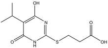 3-(4-Hydroxy-5-isopropyl-6-oxo-1,6-dihydro-pyrimidin-2-ylsulfanyl)-propionic acid 500mg