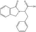 2-(1-Oxo-1,3-dihydro-2H-isoindol-2-yl)-3-phenylpropanoic acid 500mg