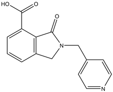 3-Oxo-2-pyridin-4-ylmethyl-2,3-dihydro-1H-isoindole-4-carboxylic acid 500mg