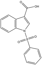 1-(Phenylsulfonyl)-1H-indole-3-carboxylic acid 1g