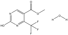 2-Hydroxy-4-(trifluoromethyl)pyrimidine-5-carboxylic acid methyl ester hydrate 1g