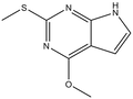 4-Methoxy-2-methylsulfanyl-7H-pyrrolo(2,3-d)pyrimidine 1g