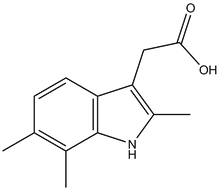 (2,6,7-Trimethyl-1H-indol-3-yl)-acetic acid 500mg