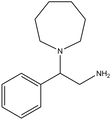 2-Azepan-1-yl-2-phenyl-ethylamine 500mg