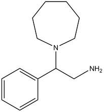 2-Azepan-1-yl-2-phenyl-ethylamine 500mg