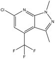 6-Chloro-1,3-dimethyl-4-(trifluoromethyl)-1H-pyrazolo[3,4-b]pyridine 500mg
