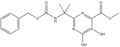Methyl 2-(2-{[(benzyloxy)carbonyl]amino}propan-2-yl)-5,6-dihydroxypyrimidine-4-carboxylate 1g