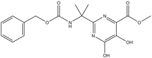 Methyl 2-(2-{[(benzyloxy)carbonyl]amino}propan-2-yl)-5,6-dihydroxypyrimidine-4-carboxylate 1g