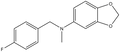 Benzo[1,3]dioxol-5-ylmethyl-(4-fluoro-benzyl)-amine, 500mg