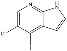 5-Chloro-4-iodo-1H-pyrrolo[2,3-b]pyridine 100mg