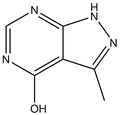 3-Methyl-1H-pyrazolo[3,4-d]pyrimidin-4-ol 500mg