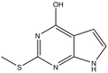 2-Methylsulfanyl-7H-pyrrolo[2,3-d]pyrimidin-4-ol 1g