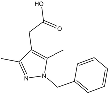 (1-Benzyl-3,5-dimethyl-1H-pyrazol-4-yl)-acetic acid