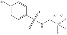 Potassium (4-bromophenylsulfonamido)methyltrifluoroborate 