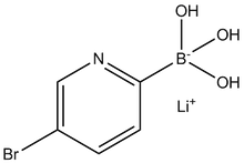 Lithium (5-bromopyridin-2-yl)trihydroxyborate 
