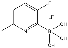 Lithium (3-fluoro-6-methylpyridin-2-yl)trihydroxyborate 