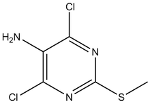 4,6-Dichloro-2-(methylthio)-5-pyrimidineamine 
