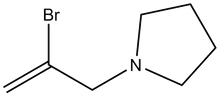 2-Bromo-3-(pyrrolidin-1-yl)prop-1-ene