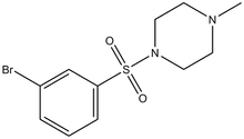1-[(3-Bromobenzene)sulfonyl]-4-methylpiperazine